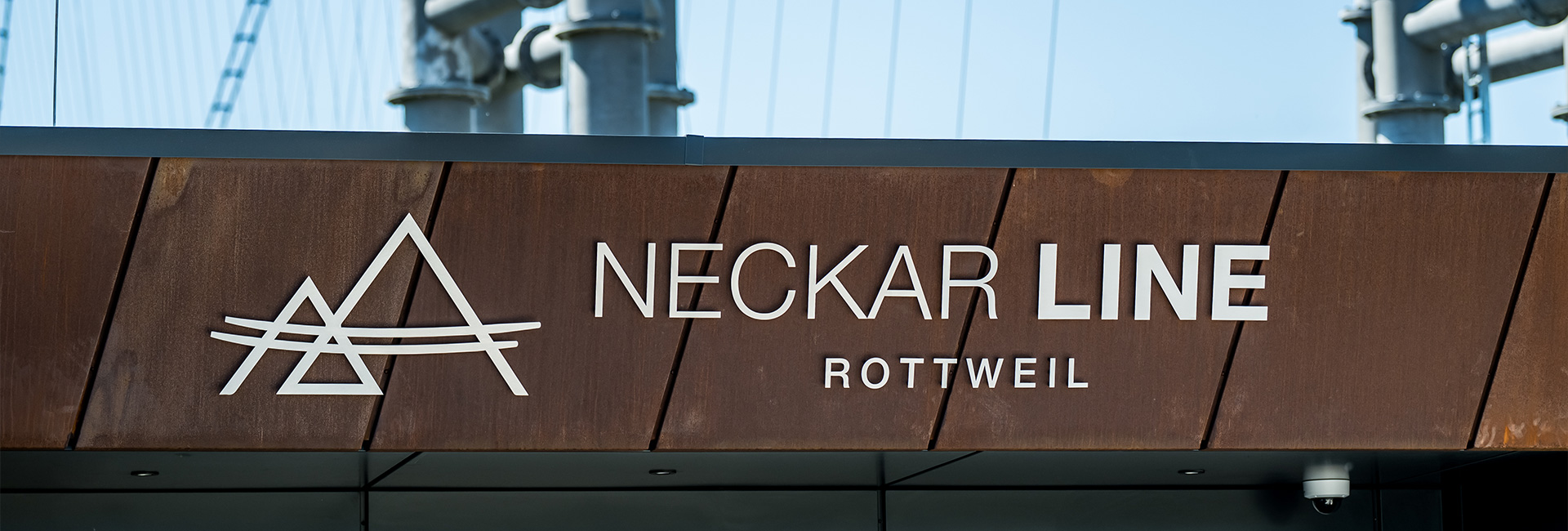 Abbildung des Neckarline Besucherzentrums
